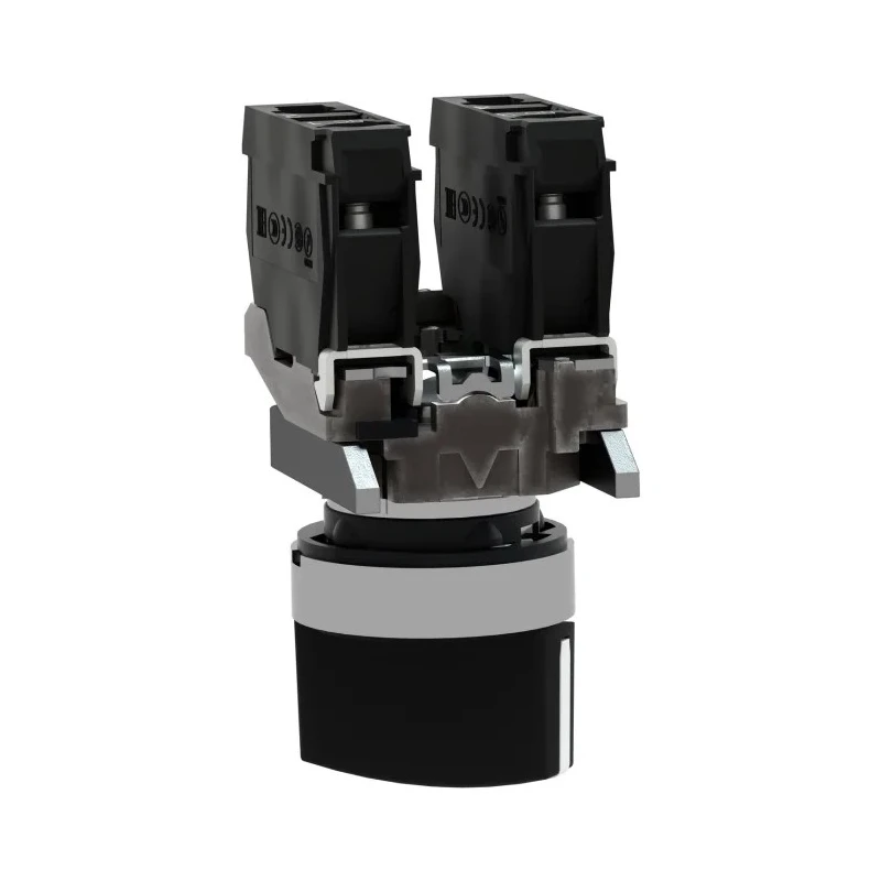 Schneider Electric Robust Knob Selector Switch SPDT 2 Positions 22 mm Cutout Diameter Harmony XB4 XB4BD25