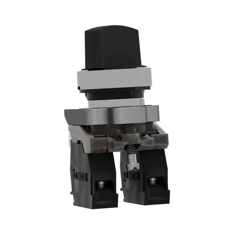 Schneider Electric Robust Knob Selector Switch SPDT 2 Positions 22 mm Cutout Diameter Harmony XB4 XB4BD25