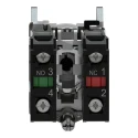 Schneider Electric Robust Knob Selector Switch SPDT 2 Positions 22 mm Cutout Diameter Harmony XB4 XB4BD25