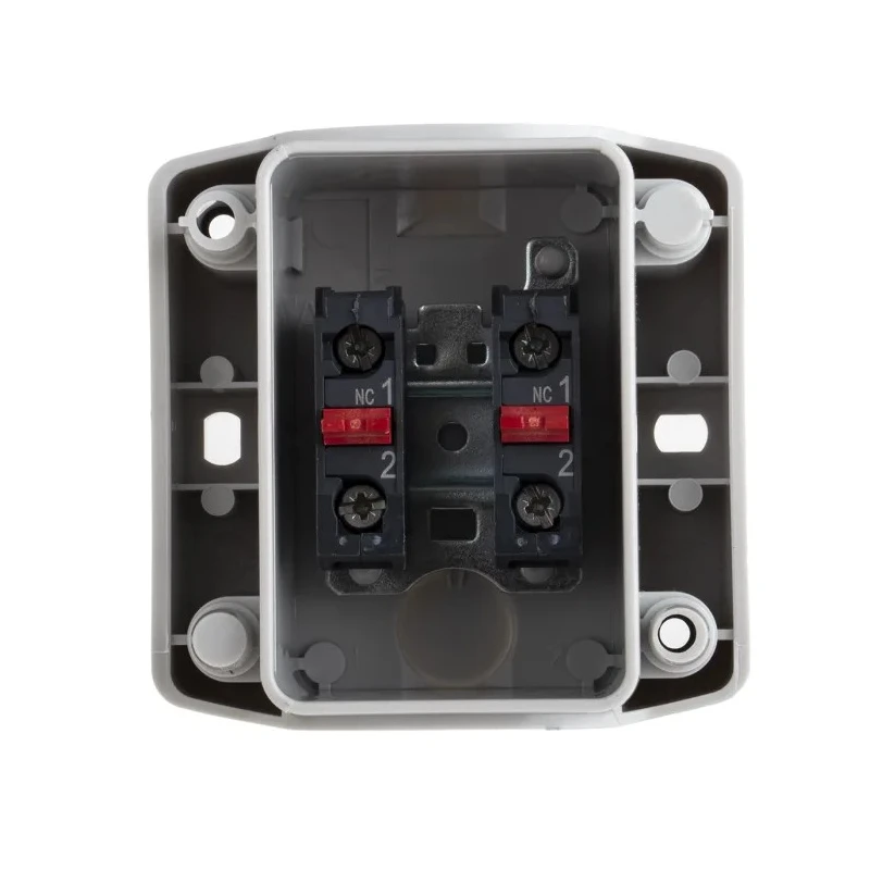 Schneider Electric Harmony Series Key Release Emergency Stop Push Button, Surface Mount, 22 mm Cutout, 2 NC, IP69 XALK188F