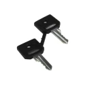 Schneider Electric Harmony Series Key Release Emergency Stop Push Button, Surface Mount, 22 mm Cutout, 2 NC, IP69 XALK188F