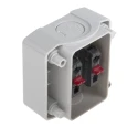 Schneider Electric Harmony Series Key Release Emergency Stop Push Button, Surface Mount, 22 mm Cutout, 2 NC, IP69 XALK188F