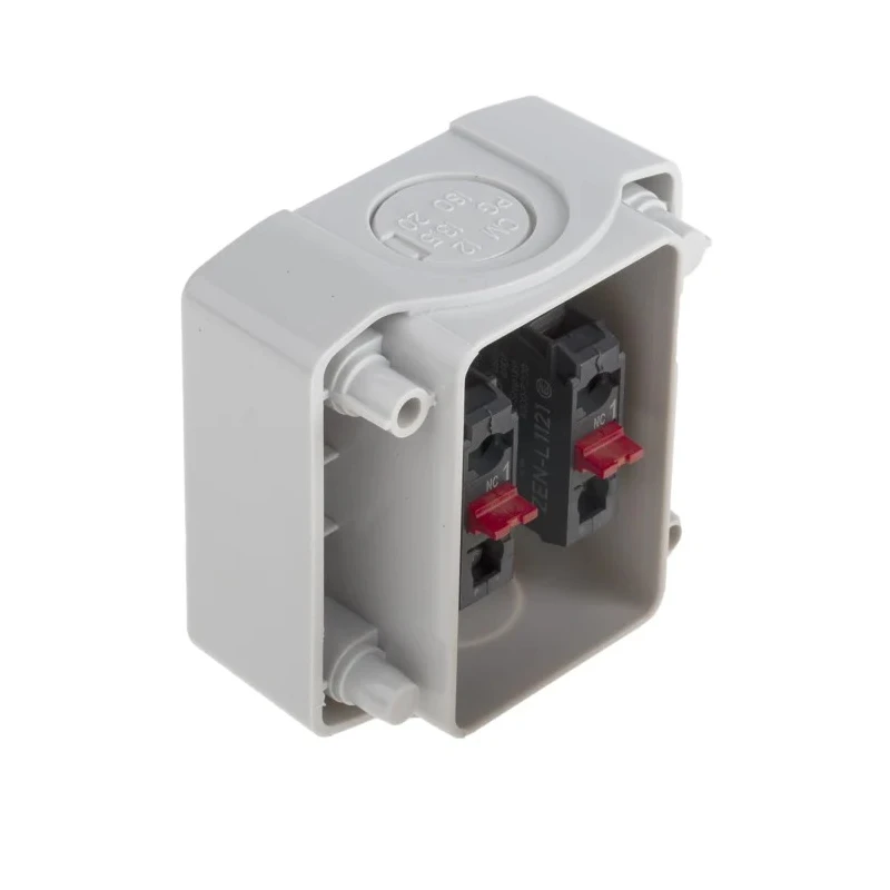 Schneider Electric Harmony Series Key Release Emergency Stop Push Button, Surface Mount, 22 mm Cutout, 2 NC, IP69 XALK188F