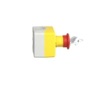 Schneider Electric Harmony Series Key Release Emergency Stop Push Button, Surface Mount, 22 mm Cutout, 2 NC, IP69 XALK188F