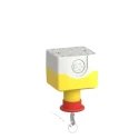 Schneider Electric Harmony Series Key Release Emergency Stop Push Button, Surface Mount, 22 mm Cutout, 2 NC, IP69 XALK188F