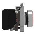 Schneider Electric Harmony XB4 Series Push Button Switch, Spring Return, Panel Mount, 22 mm Cutout, 1 NC Contact XB4BA42