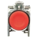 Schneider Electric Harmony XB4 Series Push Button Switch, Spring Return, Panel Mount, 22 mm Cutout, 1 NC Contact XB4BA42