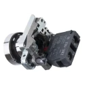Schneider Electric Harmony XB4 Series Push Button Switch, Spring Return, Panel Mount, 22 mm Cutout, 1 NC Contact XB4BA42