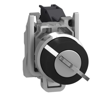 Schneider Electric IP69, IP69K, IP66, IP67 Key Switch 1 NO 3A 2-Way 455-Key XB4BG21