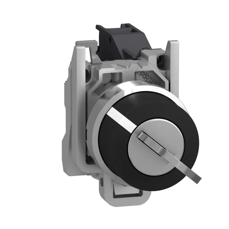 Schneider Electric IP69, IP69K, IP66, IP67 Key Switch 1 NO 3A 2-Way 455-Key XB4BG21