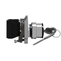 Schneider Electric IP69, IP69K, IP66, IP67 Key Switch 1 NO 3A 2-Way 455-Key XB4BG21
