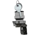 Schneider Electric IP69, IP69K, IP66, IP67 Key Switch 1 NO 3A 2-Way 455-Key XB4BG21