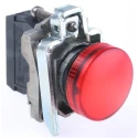 Schneider Electric Panel Mount Red LED Pilot Light Harmony XB4 22 mm Cutout 250V XB4BV64