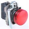 Schneider Electric Panel Mount Red LED Pilot Light Harmony XB4 22 mm Cutout 250V XB4BV64