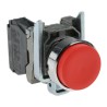 Telemecanique Harmony XB4 Series Push Button Switch, Spring Return, Panel Mount, 22 mm Cutout, SPST, Red LED, IP66 XB4BL42