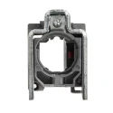 Telemecanique Harmony XB4 Series Push Button Switch, Spring Return, Panel Mount, 22 mm Cutout, SPST, Red LED, IP66 XB4BL42