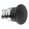Schneider Electric Harmony XB4 Series Black Spring Return Push Button Head, Round Plastic, 22mm Diameter, IP66 IP69 ZB4BC2