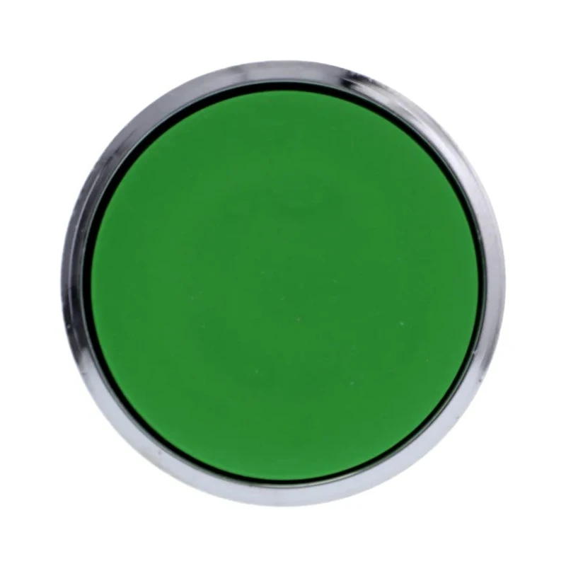 Schneider Electric Harmony XB4 Series Green Spring Return Metal Push Button Head 22mm Cutout IP66 IP67 IP69 IP69K ZB4BA3