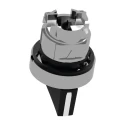Schneider Electric Harmony Series 3 Position Selector Switch Head 22 mm Cutout Black Handle IP66 IP69 IP67 ZB4BD8