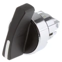 Schneider Electric Harmony Series 3 Position Selector Switch Head 22 mm Cutout Black Handle IP69 IP66 IP67 ZB4BJ3