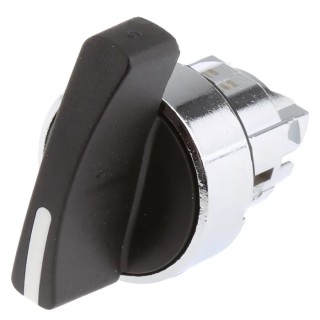 Schneider Electric Harmony Series 3 Position Selector Switch Head 22 mm Cutout Black Handle IP69 IP66 IP67 ZB4BJ3