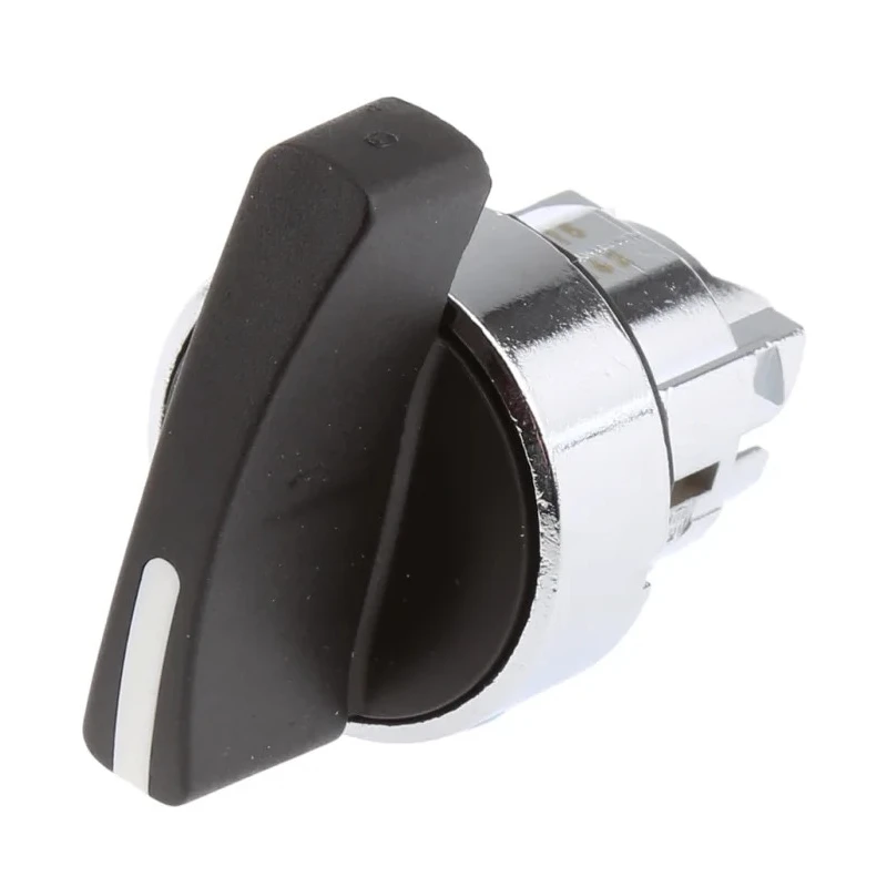 Schneider Electric Harmony Series 3 Position Selector Switch Head 22 mm Cutout Black Handle IP69 IP66 IP67 ZB4BJ3