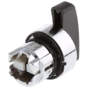 Schneider Electric Harmony Series 3 Position Selector Switch Head 22 mm Cutout Black Handle IP69 IP66 IP67 ZB4BJ3