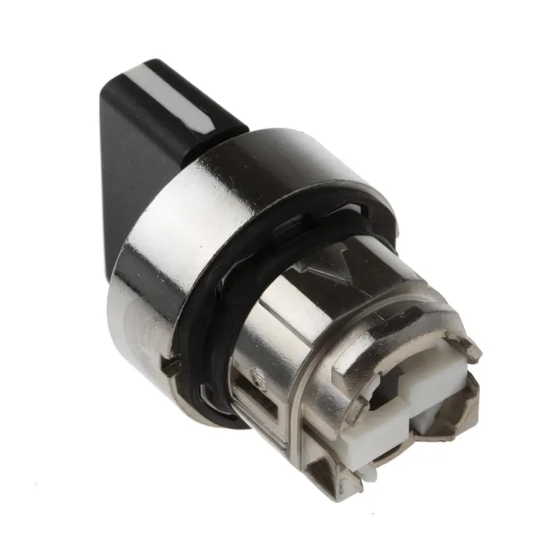 Schneider Electric Harmony Series 3 Position Selector Switch Head, 22 mm Cutout, Black Handle, IP66 IP67 IP69 ZB4BD3