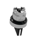 Schneider Electric Harmony Series 3 Position Selector Switch Head, 22 mm Cutout, Black Handle, IP66 IP67 IP69 ZB4BD3