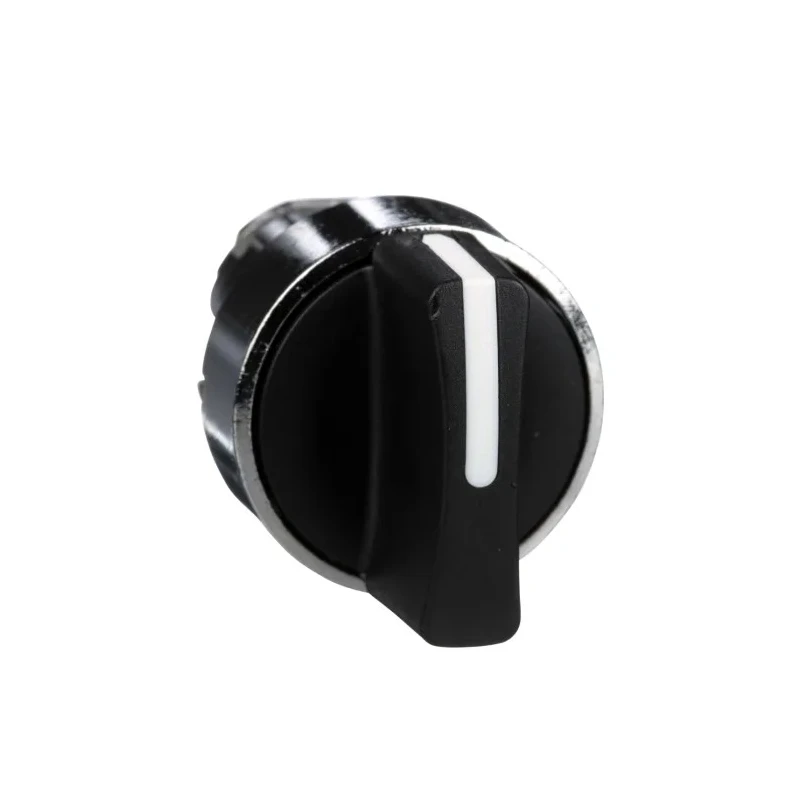 Schneider Electric Harmony Series 3 Position Selector Switch Head, 22 mm Cutout, Black Handle, IP66 IP67 IP69 ZB4BD3