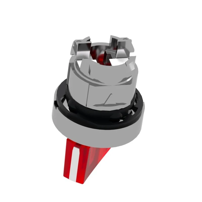 Schneider Electric Harmony Series 2 Position Illuminated Selector Switch Head, 22 mm Cutout, Red Handle, IP67 ZB4BK1243