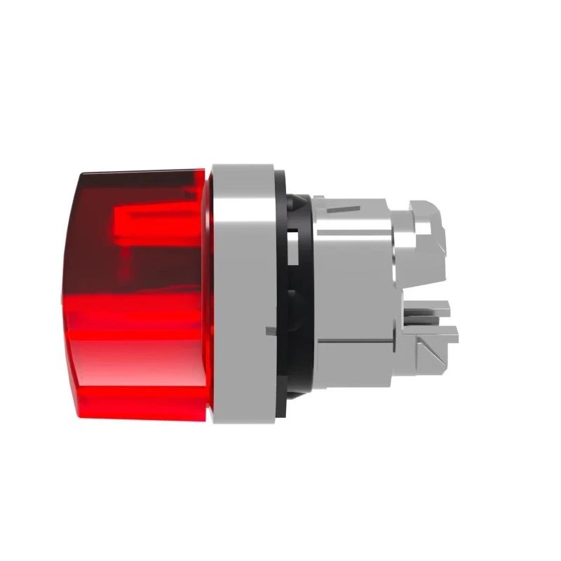 Schneider Electric Harmony Series 2 Position Illuminated Selector Switch Head, 22 mm Cutout, Red Handle, IP67 ZB4BK1243