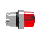 Schneider Electric Harmony Series 2 Position Illuminated Selector Switch Head, 22 mm Cutout, Red Handle, IP67 ZB4BK1243