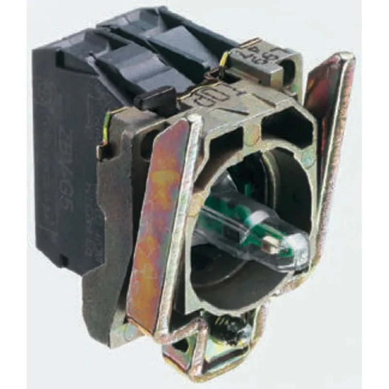 Schneider Electric Harmony Series Contact & Light Block, White Light, SPST ZB4BW0G11