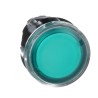 Schneider Electric Harmony XB4 Series Green Spring Return Push Button Head 22 mm Cutout IP66 IP67 IP69K ZB4BW33