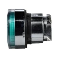 Schneider Electric Harmony XB4 Series Green Spring Return Push Button Head 22 mm Cutout IP66 IP67 IP69K ZB4BW33