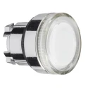 Schneider Electric Push Button Head White Round Spring Return Metal IP67 IP69K IP66 Harmony XB4 ZB4BW37