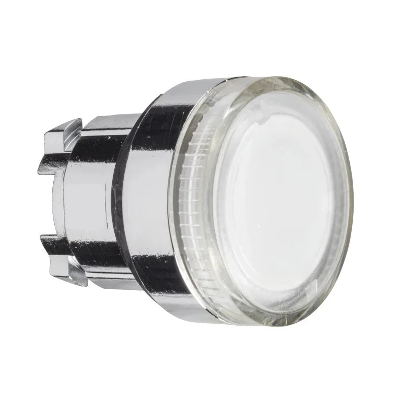 Schneider Electric Push Button Head White Round Spring Return Metal IP67 IP69K IP66 Harmony XB4 ZB4BW37