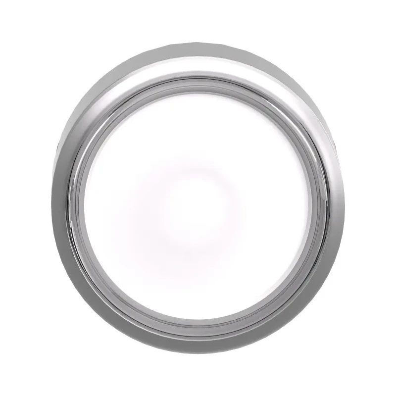 Schneider Electric Push Button Head White Round Spring Return Metal IP67 IP69K IP66 Harmony XB4 ZB4BW37