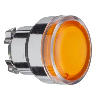 Schneider Electric Harmony XB4 Series Orange Spring Return Push Button Head, 22 mm Cutout, IP66, IP67, IP69K ZB4BW35