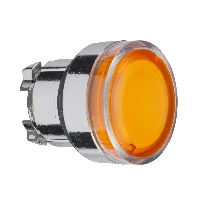 Schneider Electric Harmony XB4 Series Orange Spring Return Push Button Head, 22 mm Cutout, IP66, IP67, IP69K ZB4BW35