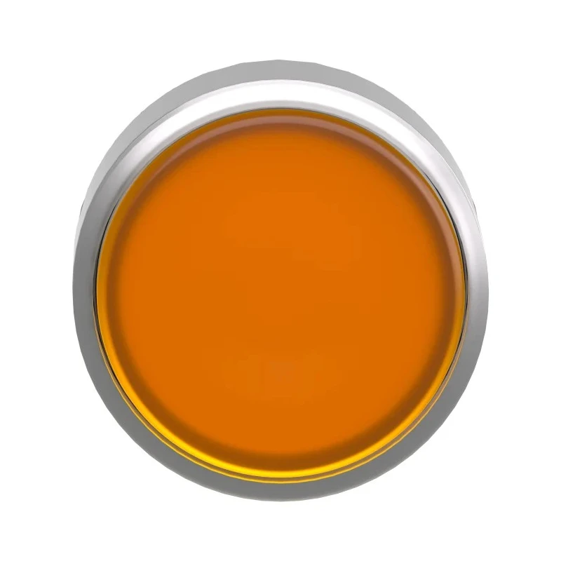 Schneider Electric Harmony XB4 Series Orange Spring Return Push Button Head, 22 mm Cutout, IP66, IP67, IP69K ZB4BW35
