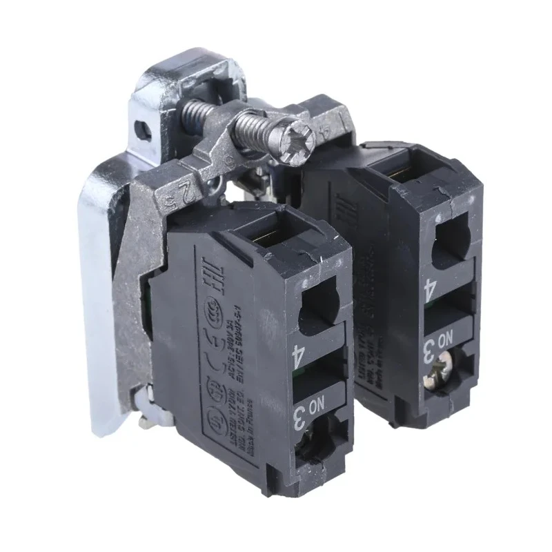 Schneider Electric Harmony Series Contact Block, 600V, 10A, SPDT, Screw Terminal ZB4BZ103