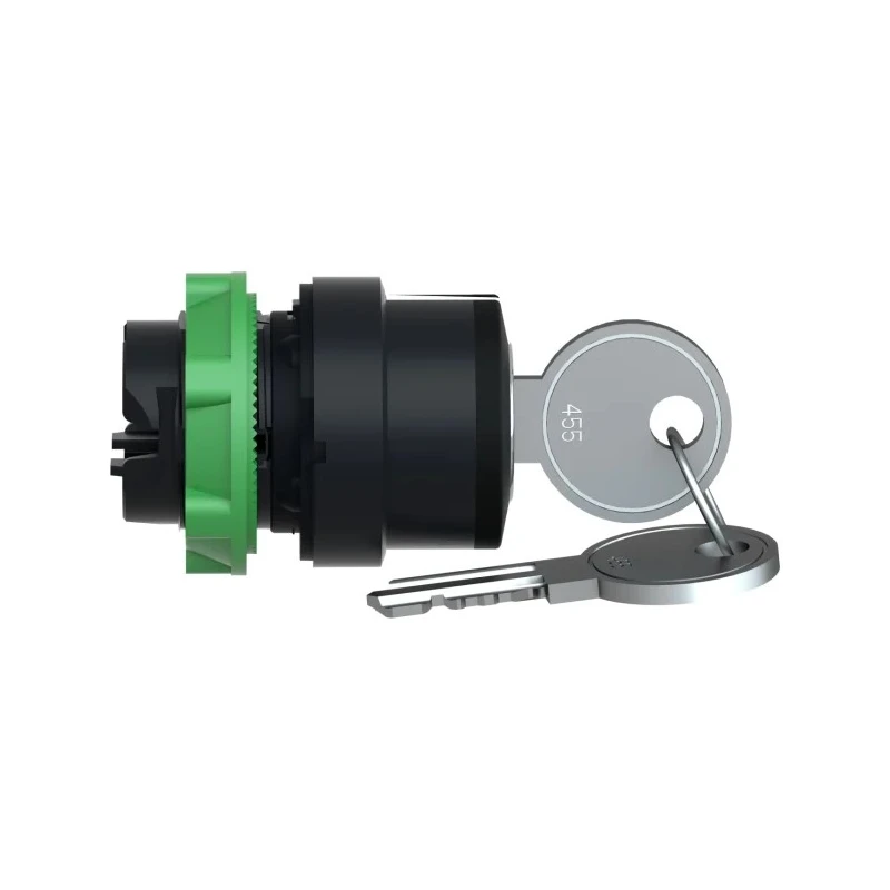 Schneider Electric Harmony 2-position Latching Key Switch Head, 22 mm Cutout ZB5AG2
