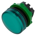 Schneider Electric Green Pilot Light Head, 22 mm Cutout Harmony Series ZB5AV03