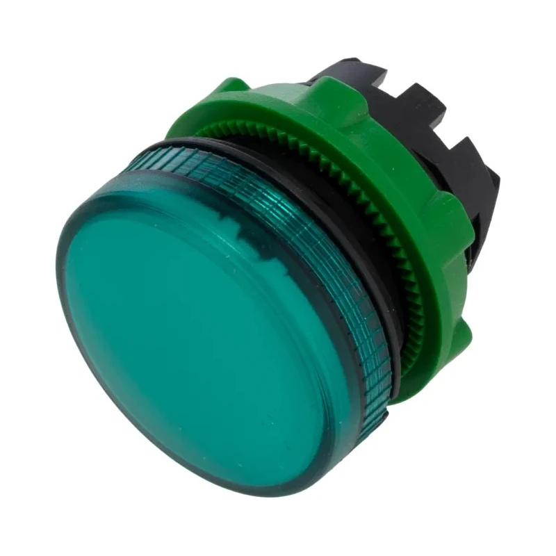 Schneider Electric Green Pilot Light Head, 22 mm Cutout Harmony Series ZB5AV03
