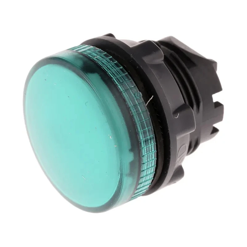 Schneider Electric Green Pilot Light Head, 22 mm Cutout Harmony Series ZB5AV03