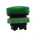 Schneider Electric Green Pilot Light Head, 22 mm Cutout Harmony Series ZB5AV03
