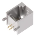 RS PRO RJ11 Connector Female PCB Right Angle 1 Port 6 Way RJ11