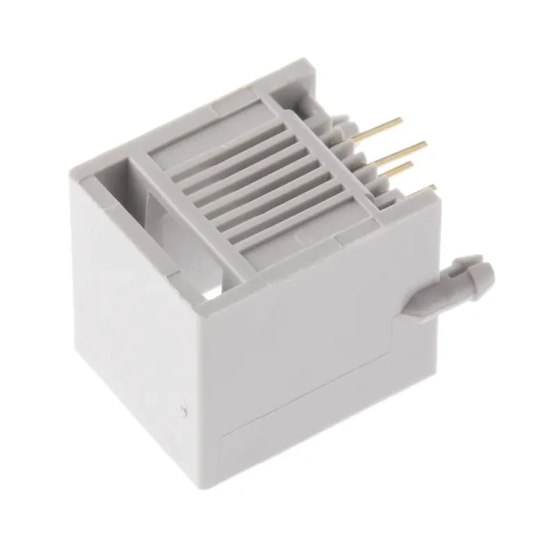 RS PRO RJ11 Connector Female PCB Right Angle 1 Port 6 Way RJ11